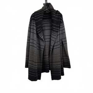 Vince Black Gray Wool Alpaca Cashmere Cardigan Shrug | Women’s L